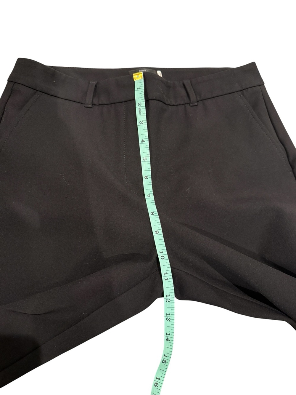 White House Black Market Black Slim Tailored Women's Trousers - Picture 5 of 10